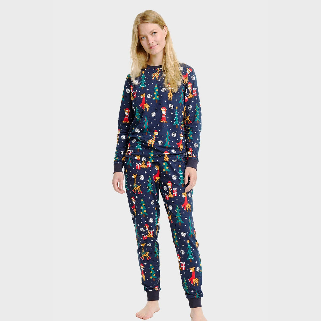 Mune | The Giraffe Christmas Pajamas Women