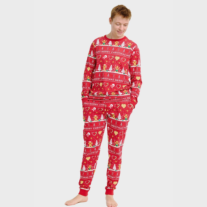 Mune | Christmas Cookie Christmas Pajamas red Men