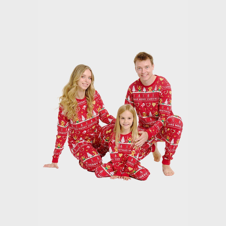Mune | Christmas Cookie Christmas Pajamas red Women