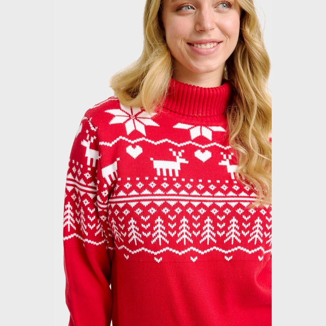 Mune | The Greenland Christmas Turtleneck Sweater Women