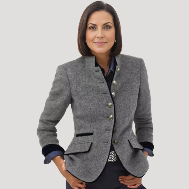 Mune | Women's Tweed Jacket Tailored Country Blazer