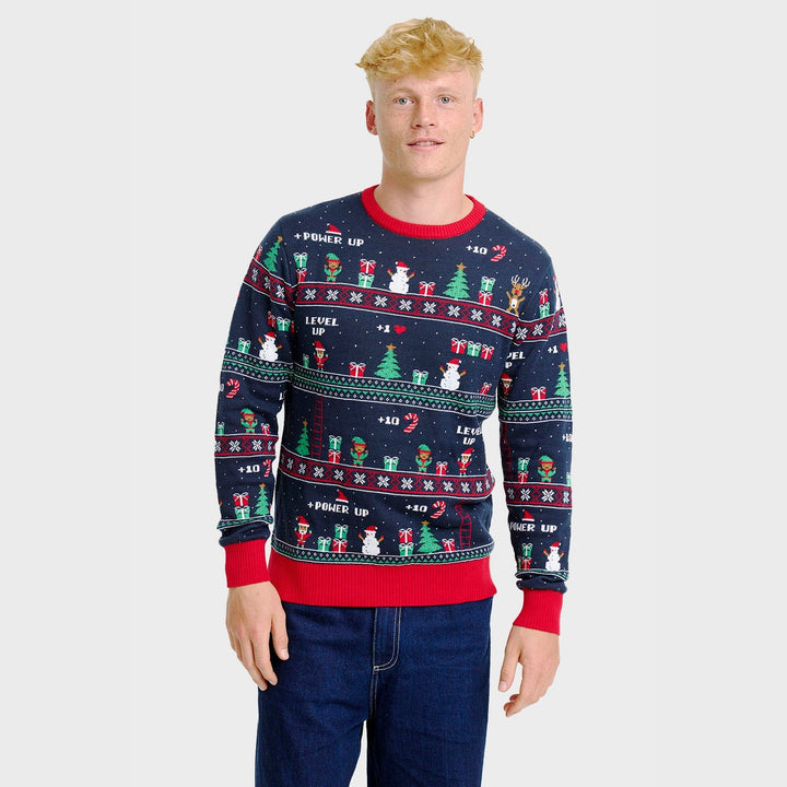 Mune | Vintage Gaming Christmas Sweater Men