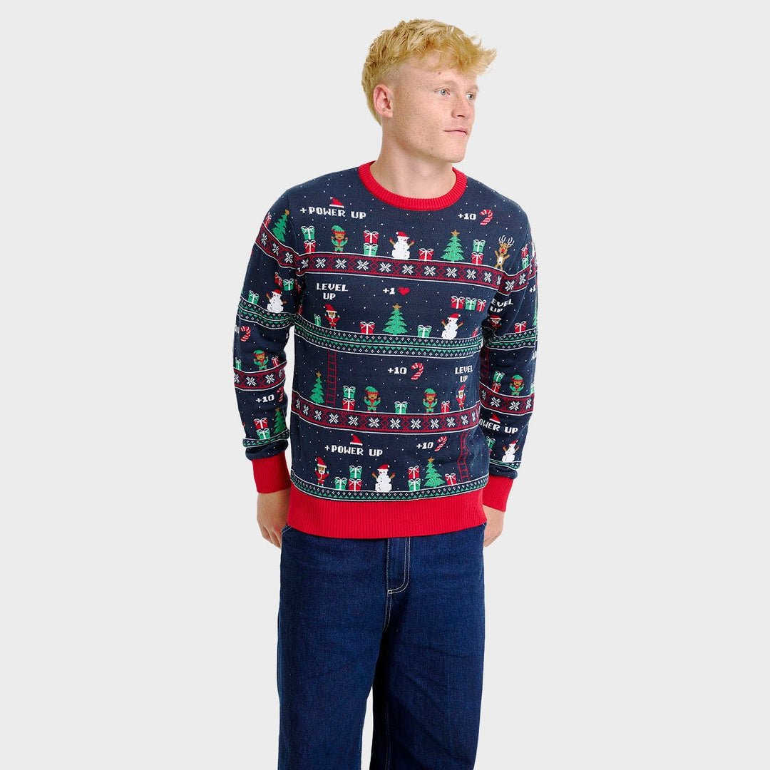 Mune | Vintage Gaming Christmas Sweater Men