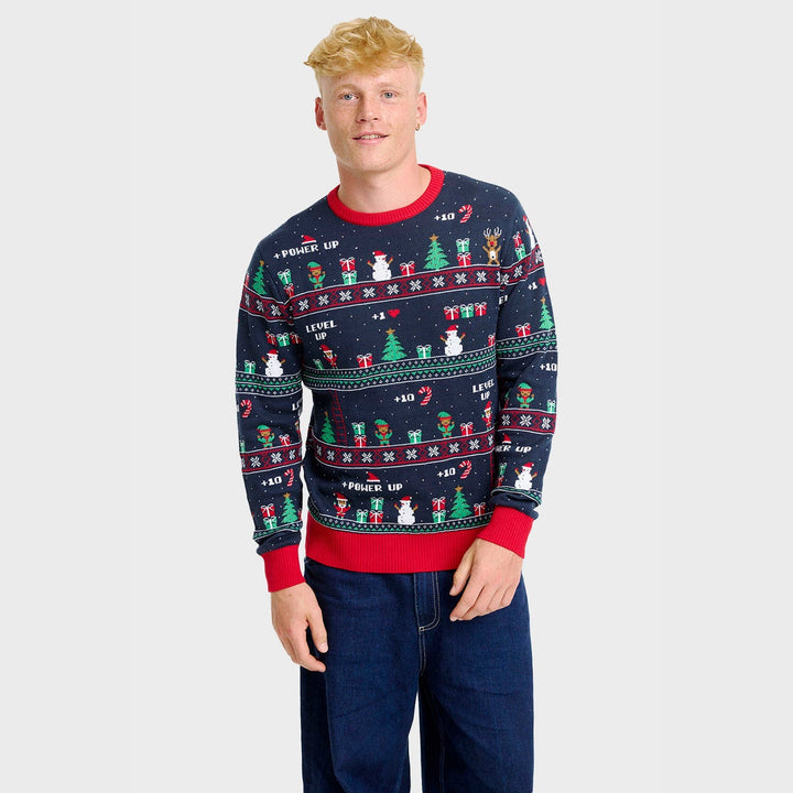 Mune | Vintage Gaming Christmas Sweater Men