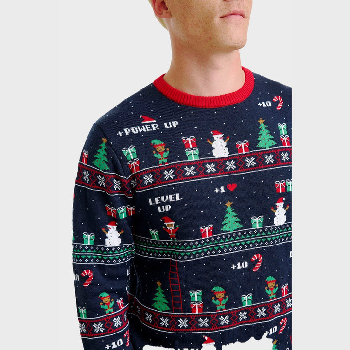 Mune | Vintage Gaming Christmas Sweater Men