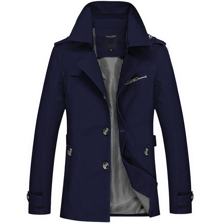 Men's Fashion Trench Coat Jacket Mune Fashion