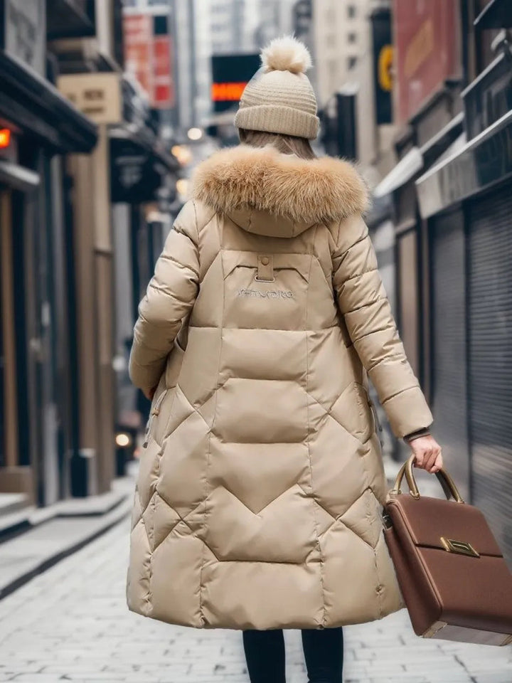 Mune | Long Padded Jacket with Hood
