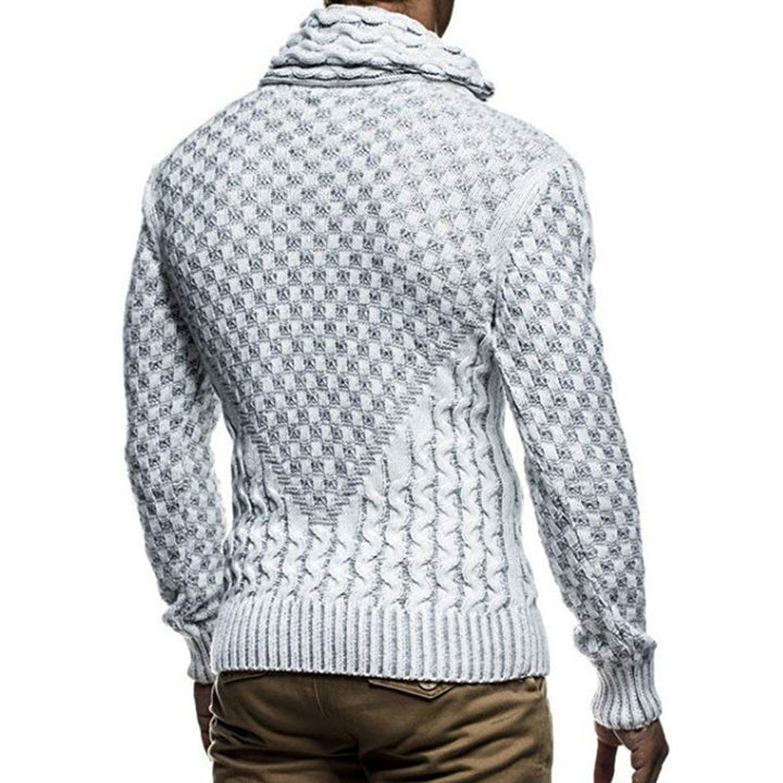 Mune | Mens Turtleneck Sweater with Closure