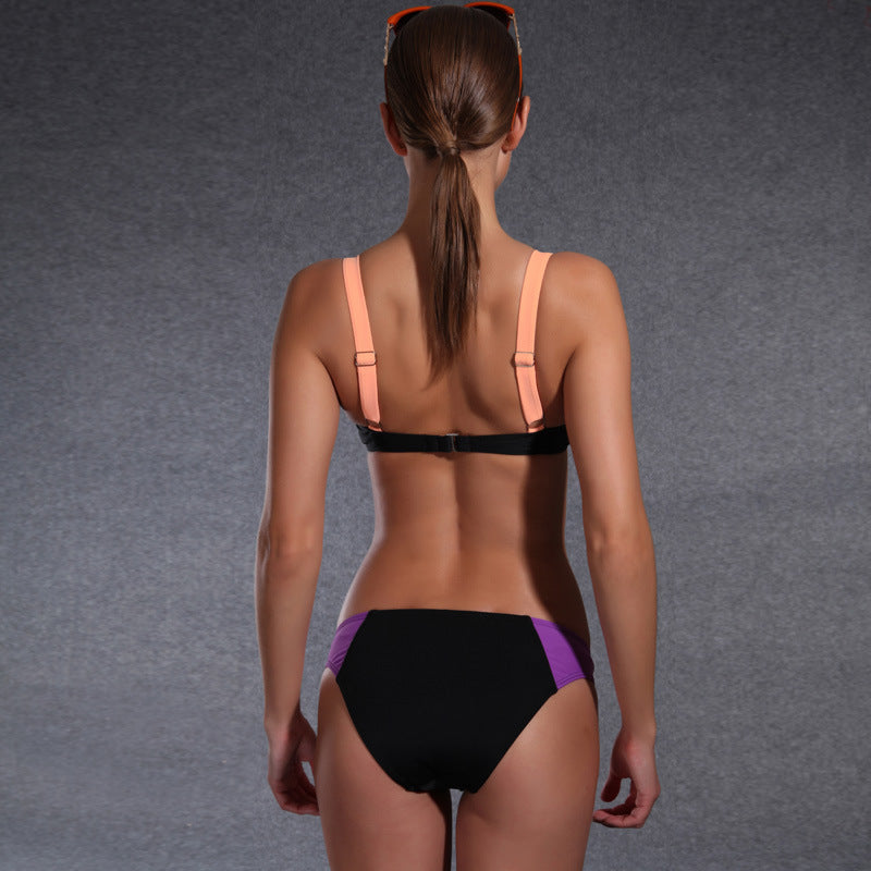 Women's Sporty Bikini Set with Innovative Padding Mune Fashion