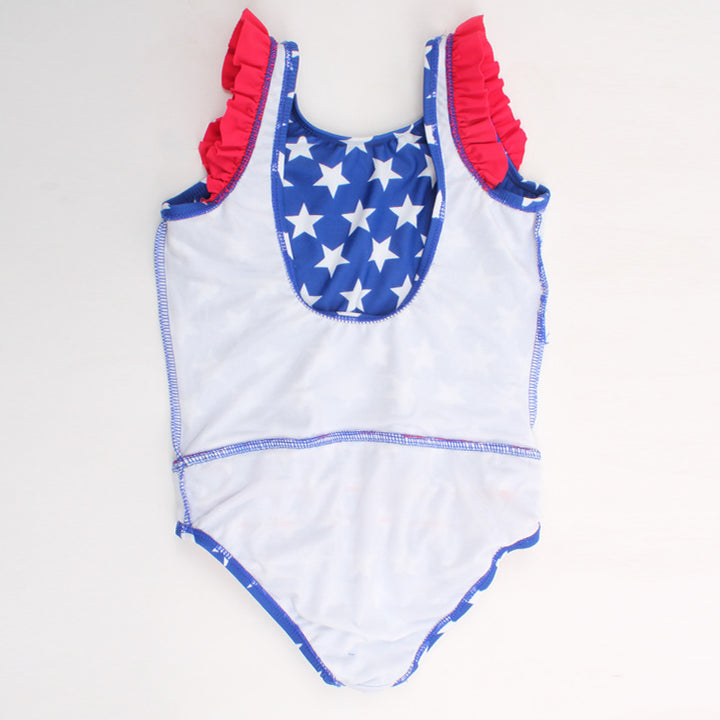 Girls Swimsuit with Star Print Mune Fashion