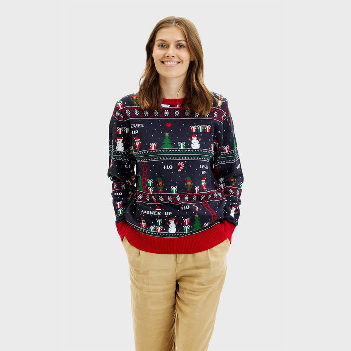Mune | Vintage Gamer Christmas Sweater Women's