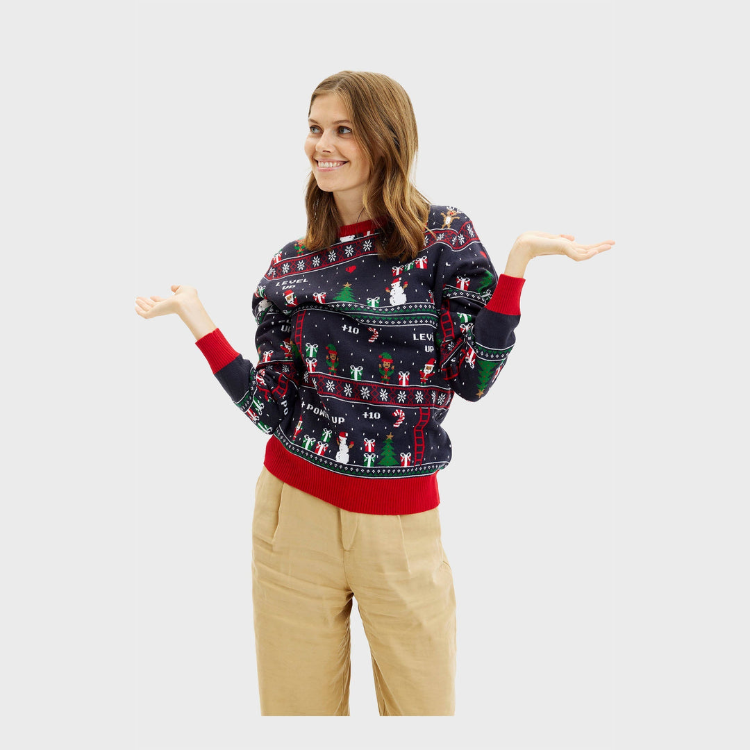 Mune | Vintage Gamer Christmas Sweater Women's