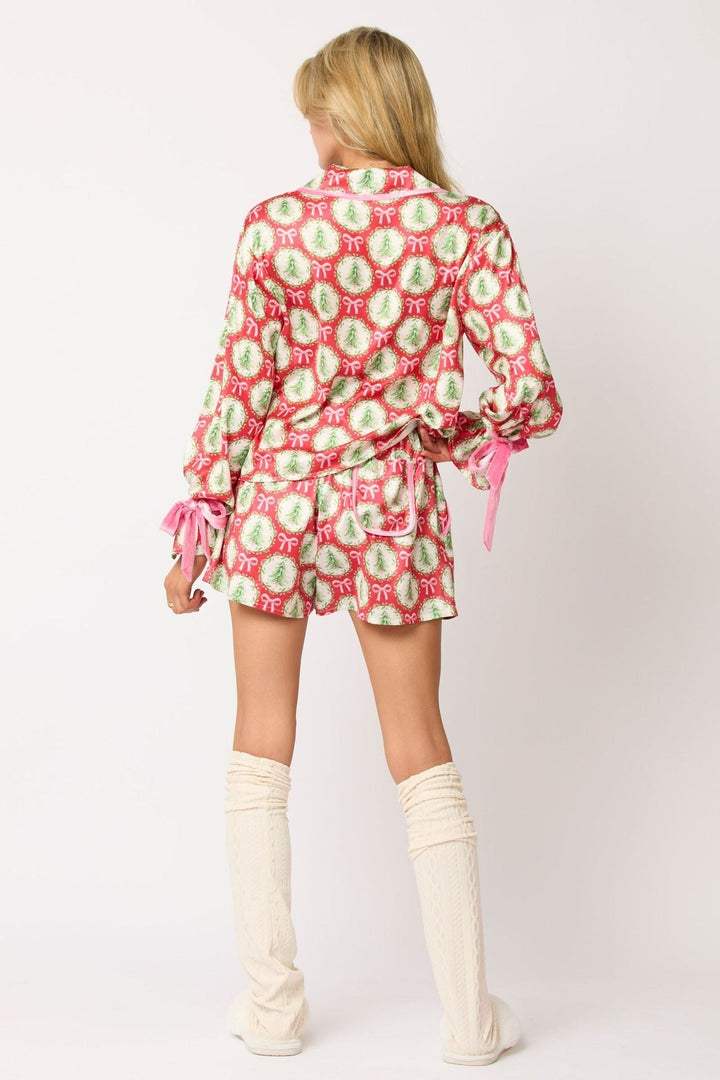 Mune | Christmas Character Sprint Pajama Short Set