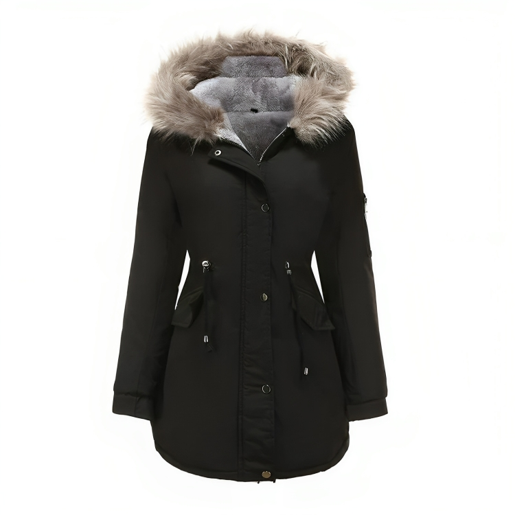 Mune | Winter Parka with Vegan Fur for Women Eco-Friendly Materials