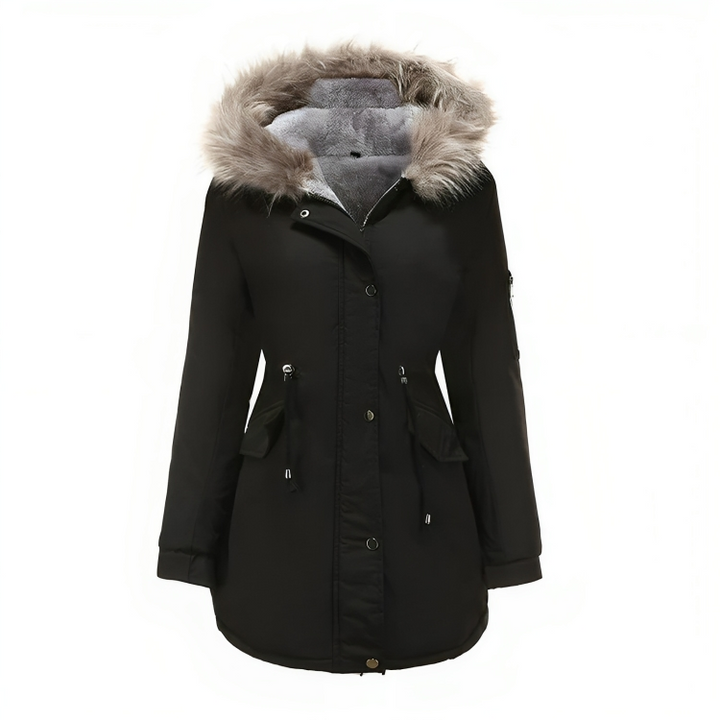 Mune | Winter Parka with Vegan Fur for Women Eco-Friendly Materials