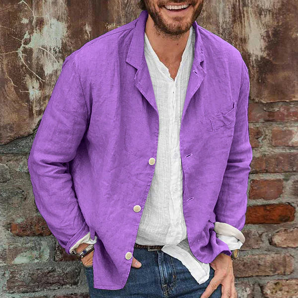 Mune Fashion - Lightweight cotton blazer for men: Comfort and style