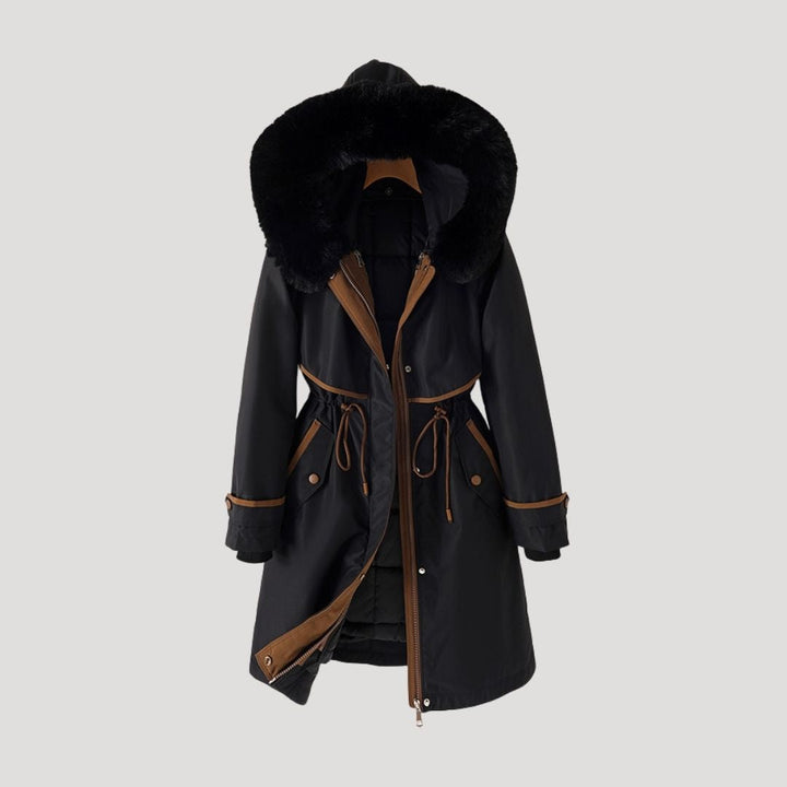 Mune | Women's Faux Fur Long Waterproof Winter Parka Coat