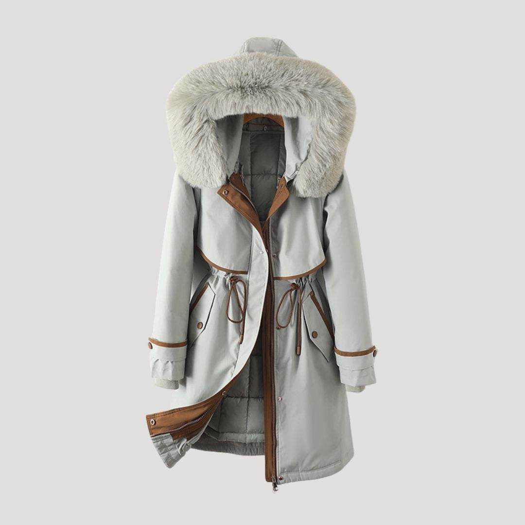 Mune | Women's Faux Fur Long Waterproof Winter Parka Coat
