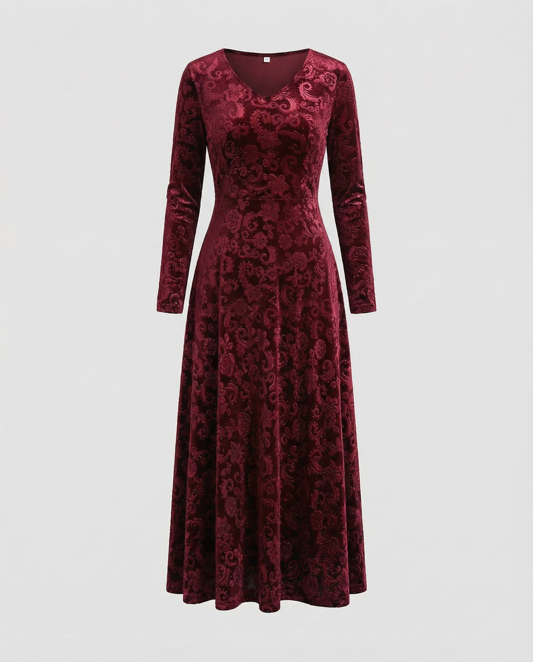 Figure-flattering Flared Dress