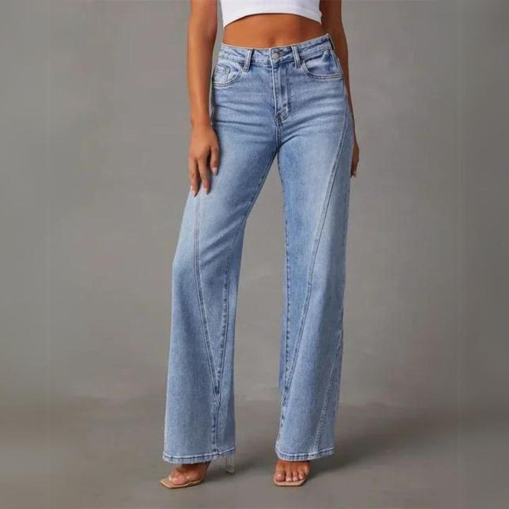Women’s Casual Wide-Leg Relaxed Fit Jeans