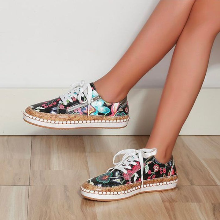 Flower orthopedic shoes
