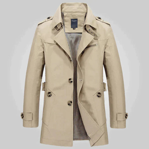 Mune | elegant trench coat for men