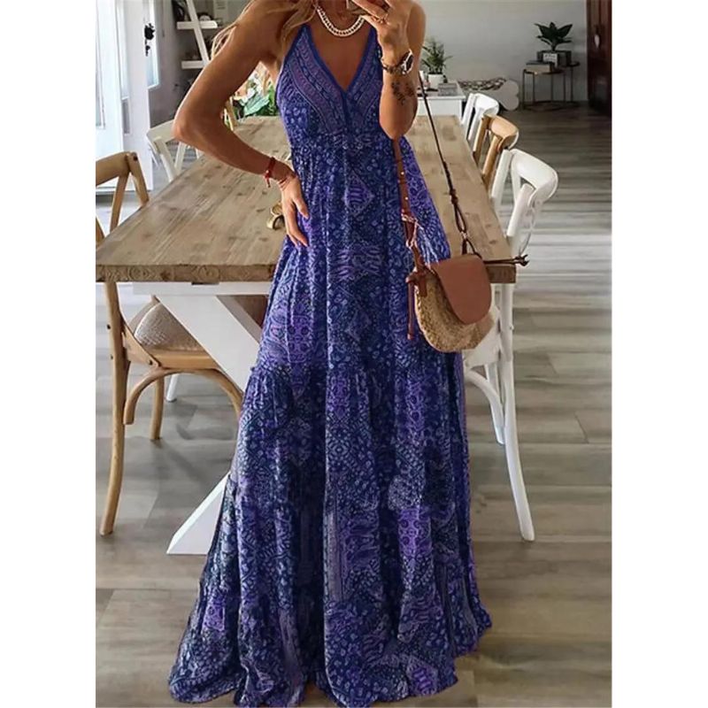Mune | maxi dress for summer with print