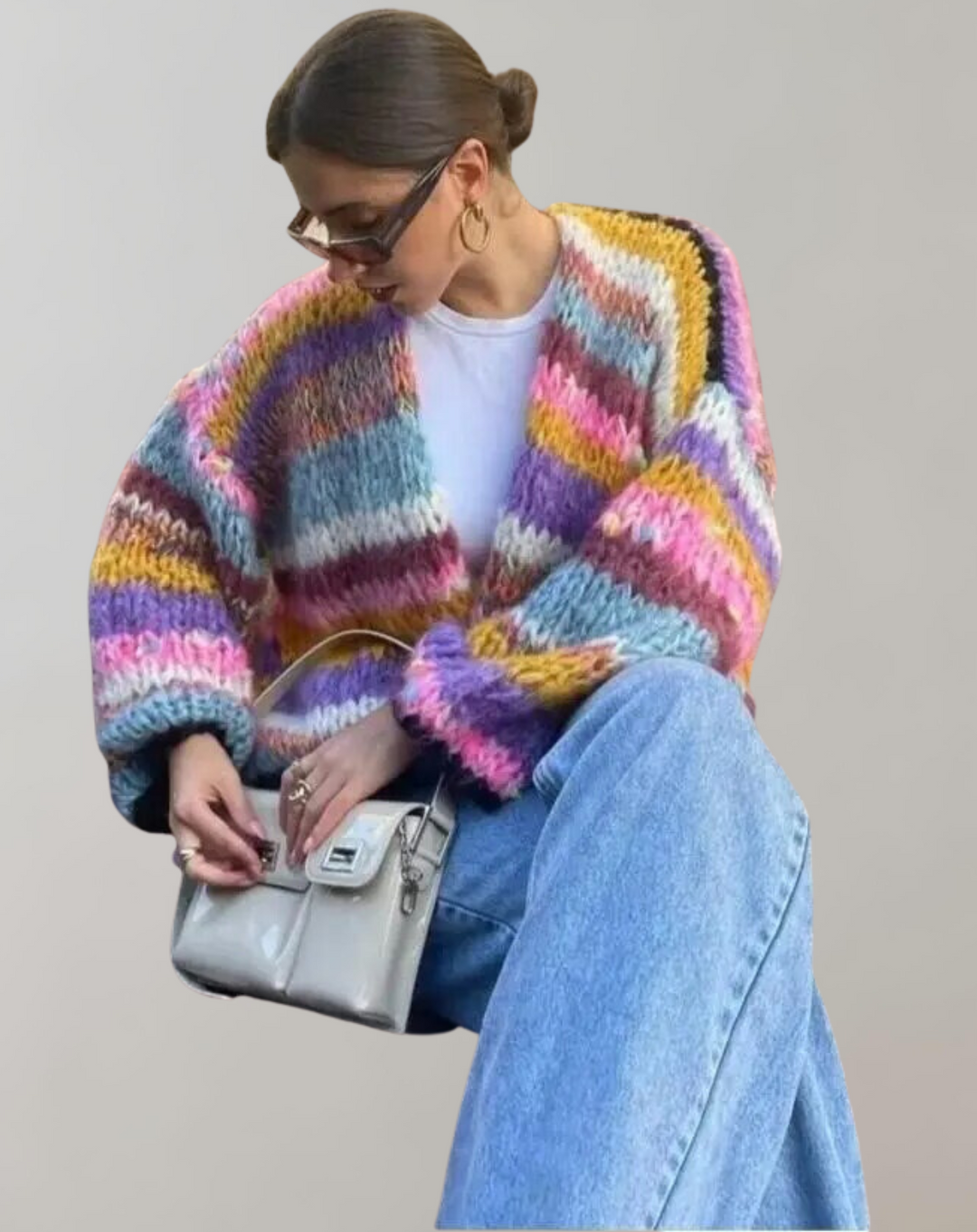 Mune | Knit Women's Jacket with Open Front