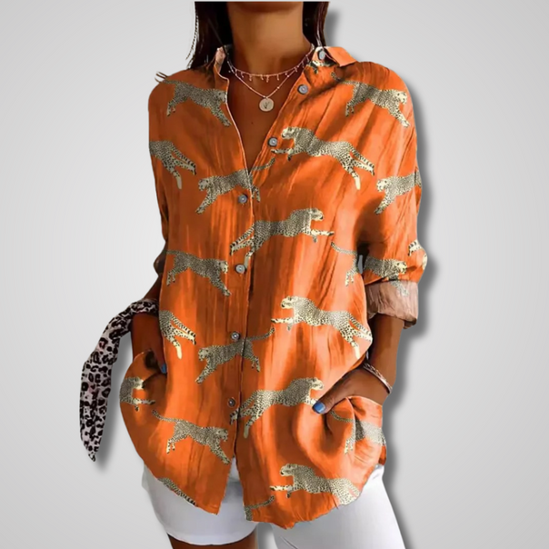 Mune Fashion  | Women Summer Vintage Relaxed Shirt