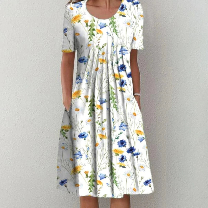 Elegant cotton dress