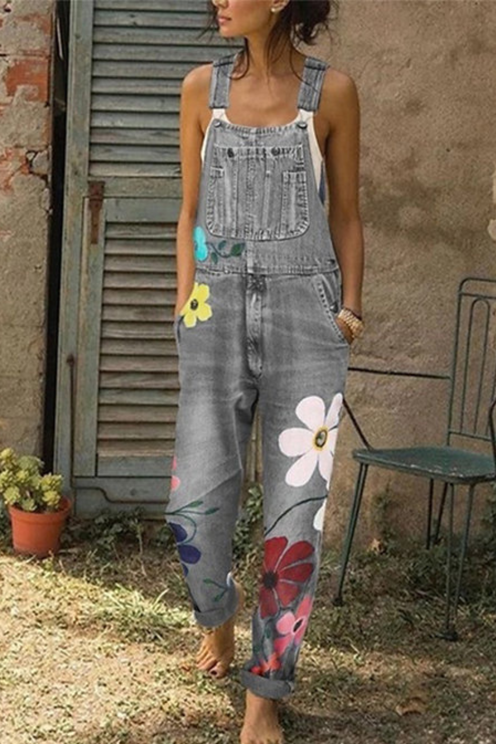 Mune Fashion | Sleeveless Denim Jumpsuit