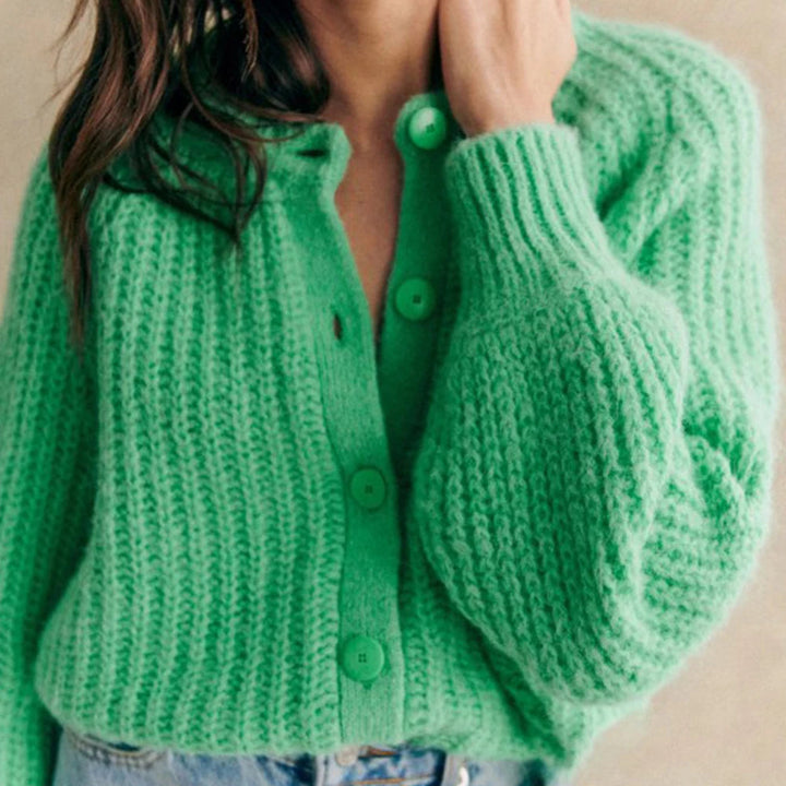 Mune | Chunky Knit Cardigan Soft and Warm Perfect for Everyday
