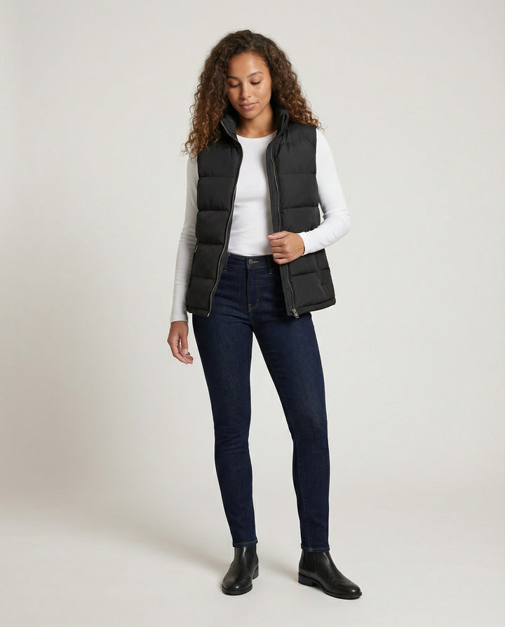 Stylish Padded Women's Waistcoat
