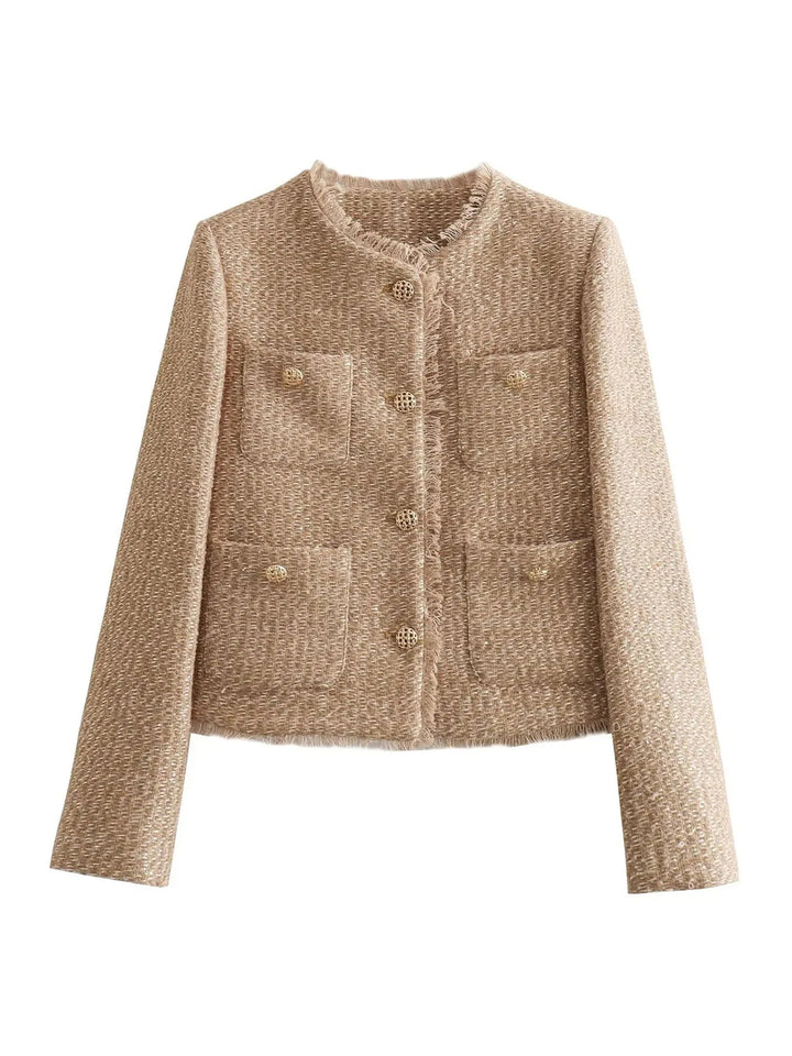 Mune Fashion | Women's Tweed Blazer Two-Piece
