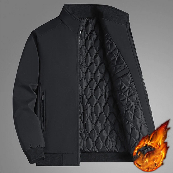 Mune | Colorful Winter Jacket with Stand-Up Collar for Men - Stylish