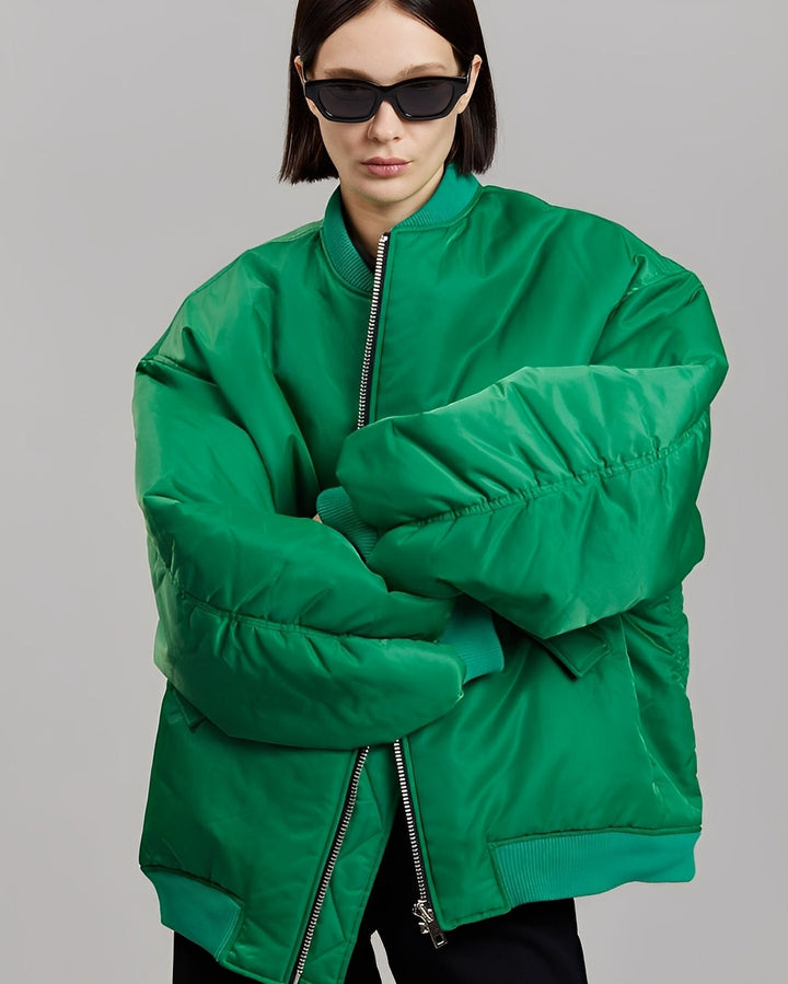 Mune | Casual Oversized Bomber Jacket for Women