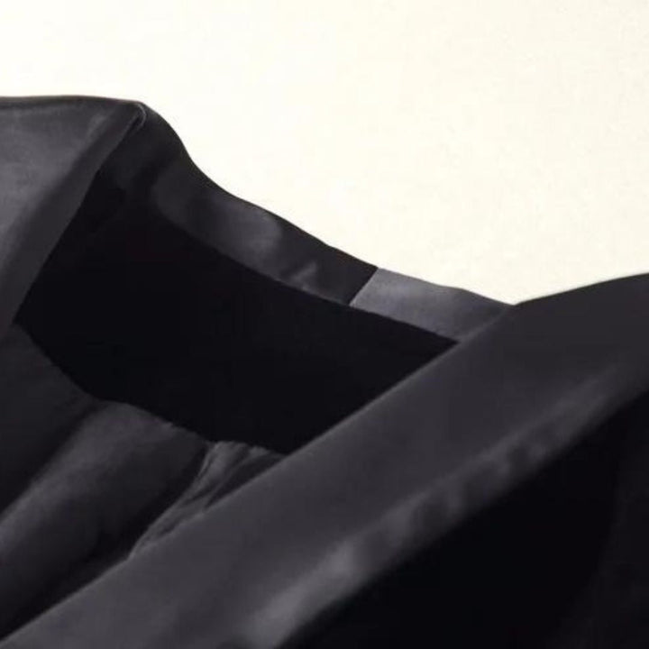 Mune | Black Tuxedo Jacket with Satin Lapels