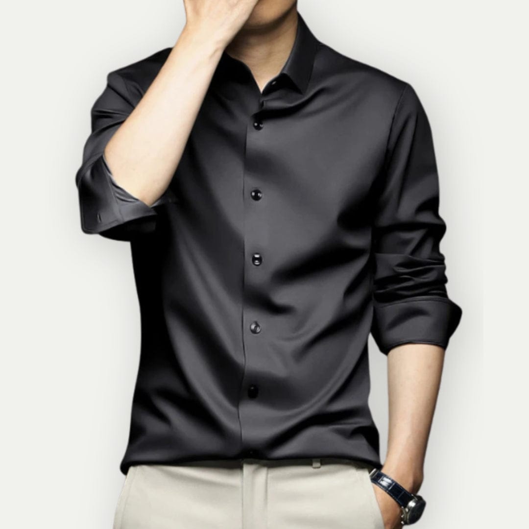 Wrinkle-free, non-iron shirt