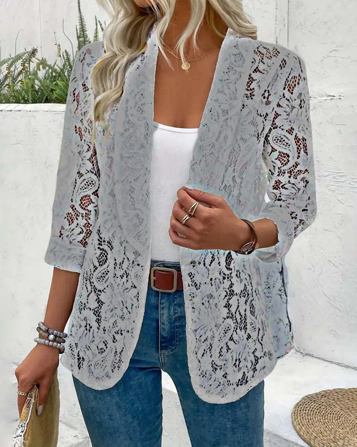 Mune Fashion | Elegant Blazer with Lace
