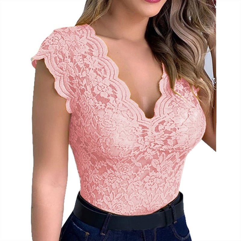 Mune | Sexy Women’S Top Elegant Lace Top Refined Details