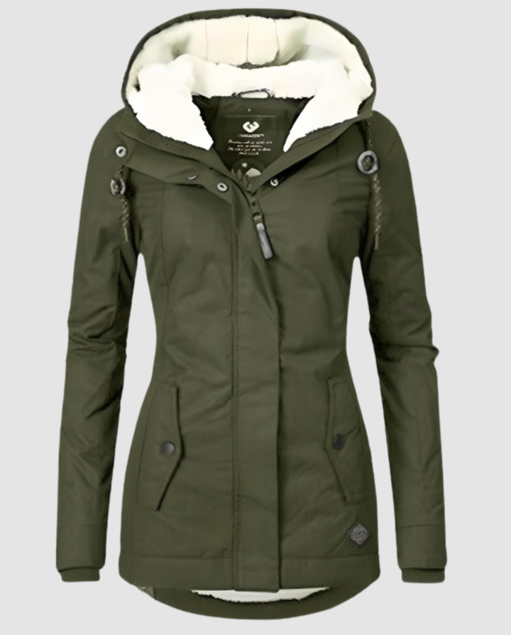 Long Padded Winter Jacket Women