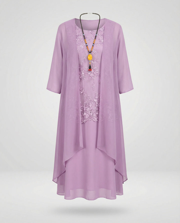 Elegant chiffon dress