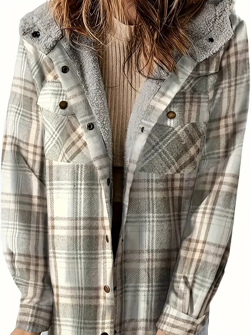 Mune | Winter Checked Zip Jacket