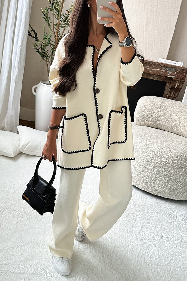 Mune | To Style Edge Decorated Bag Loose Fashion Jacket
