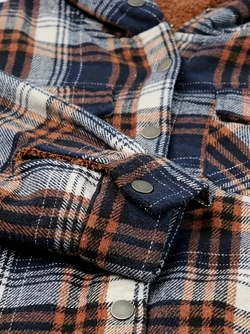 Mune | Winter Checked Zip Jacket