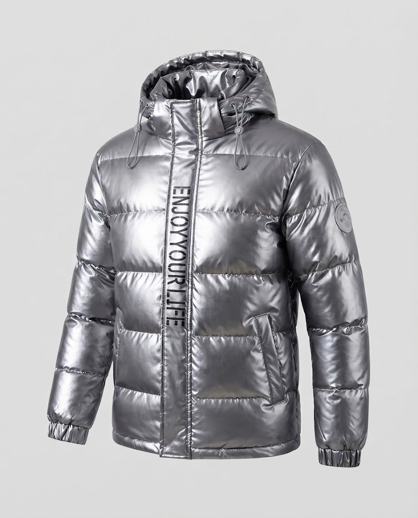 Men's High Gloss Padded Jacket Mune Fashion