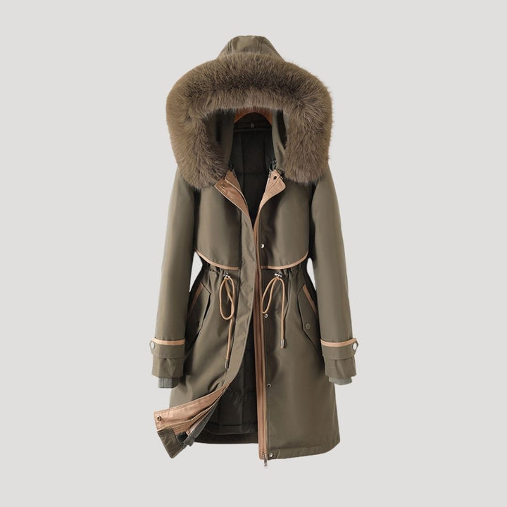 Mune | Women's Faux Fur Long Waterproof Winter Parka Coat