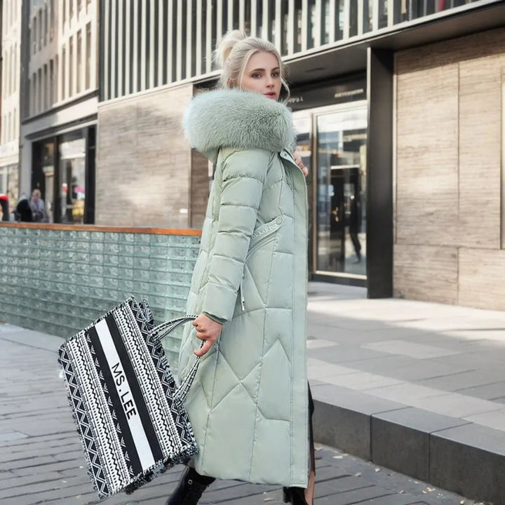 Mune | Long Padded Jacket with Hood
