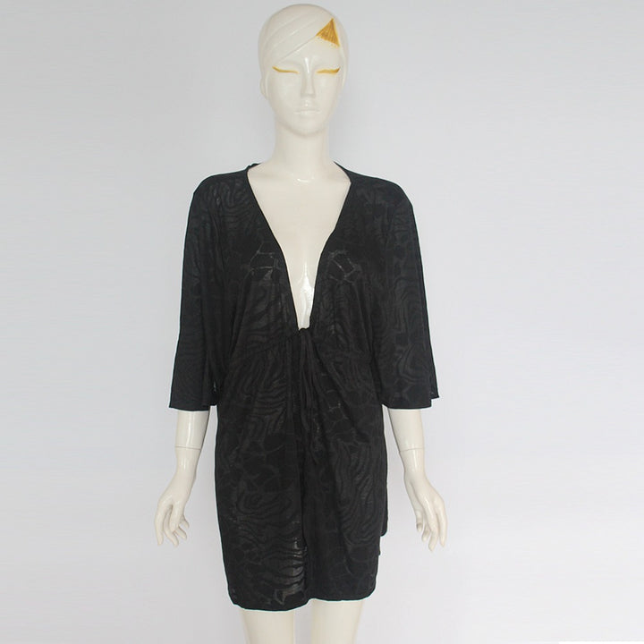 Women's Beach Cover-Up with Innovative Knot Design Mune Fashion