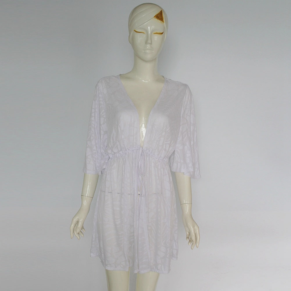 Women's Beach Cover-Up with Innovative Knot Design Mune Fashion